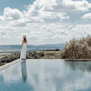 Corte Francigena , Montalcino Italie